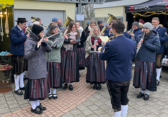 02Abordnung der Musikkapelle Immenried