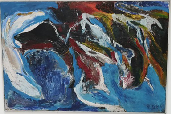 03Eich Landschaft auf Island 1964