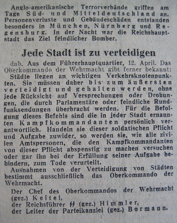 11.8 Haltebefehl