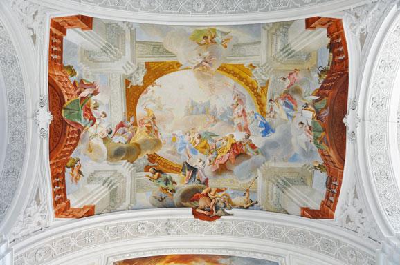 Weingarten Langhausfresko