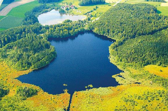 Der sanierte Häcklerweiher wurde schon im 14. Jahrhundert angestaut Foto Seenprogramm