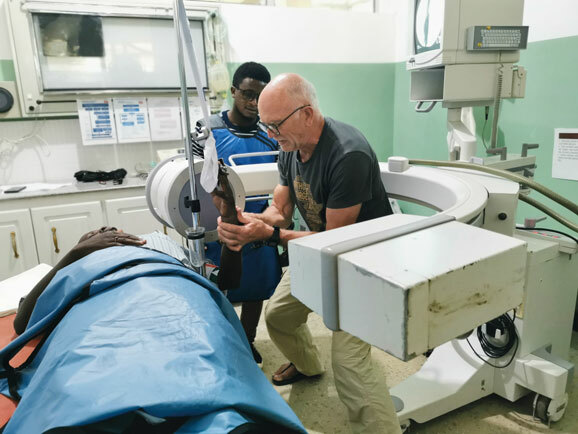 Knochenbruchbehandlung