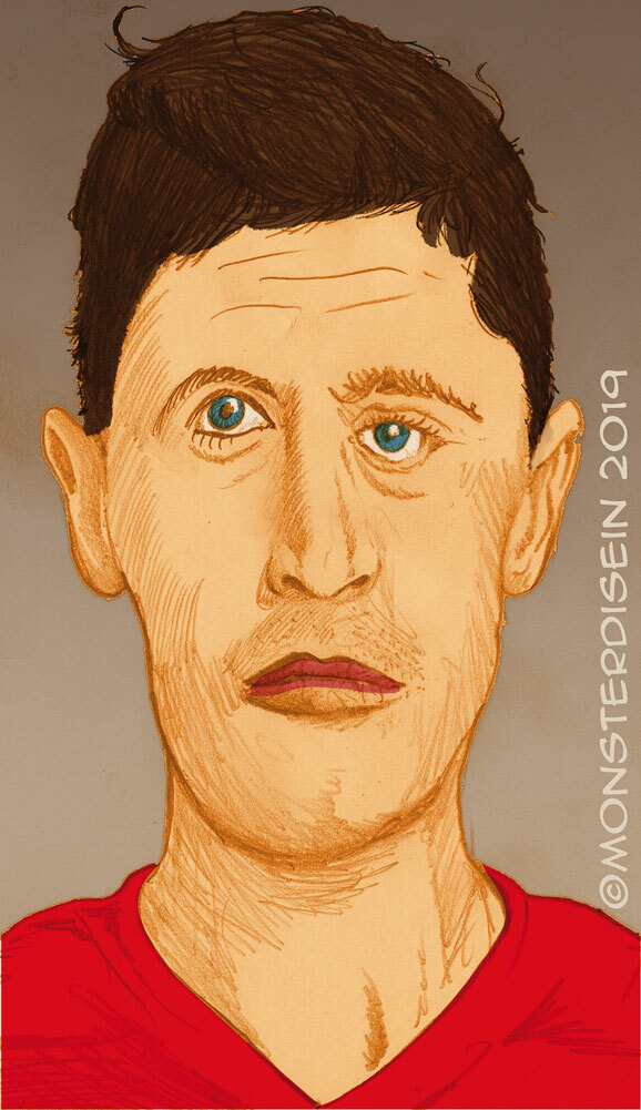 Robert Lewandowski RED