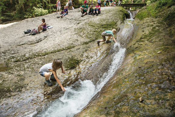 Ein erfrischender Spielplaz. Isny Markteting Ernst Fesseler