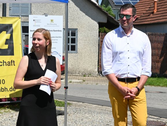 ELLaura Kirchner und BM Henne