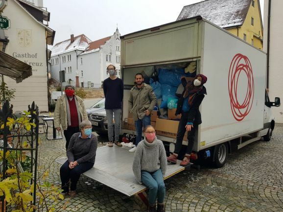 12Kleidersammlung Balkanroute1