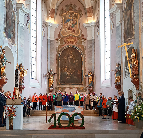 In der Kirche