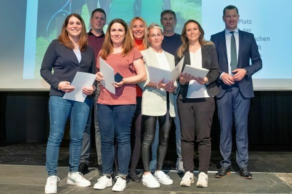 Stadt Sportlerehrung Tennis