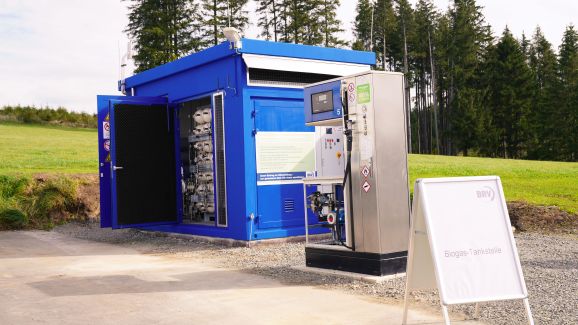17 BiogasTankstelle der BRV
