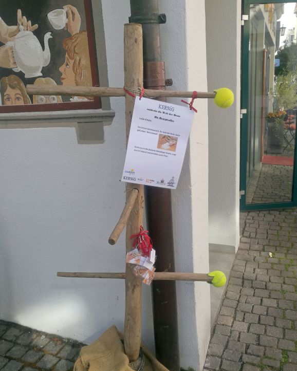 Hefemaus Rallye  Station an der Bäckerei Wandinger