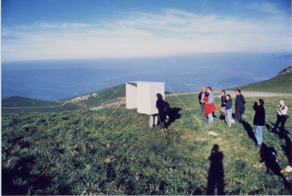 5 Urbaner Komplex Mobile Zeltkabine 1997