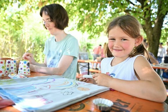 PM Stiftung Liebenau Sommerfest Bemalen