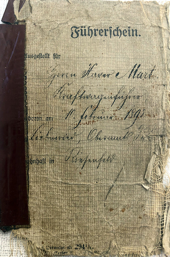 Führerschein Xaver Martin 01