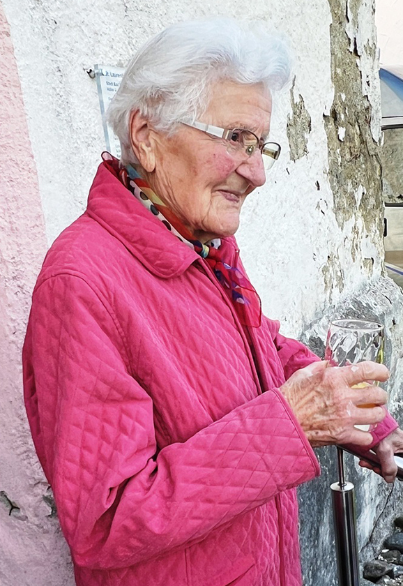 Mesnerin Anna Müller feiert am 12.08. den 91. Gb