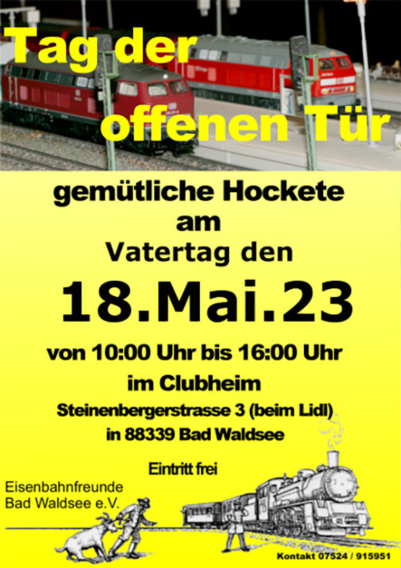 plakat Vatertag A6